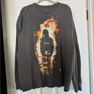 Metro Boomin Heros and Villans concert Graphic Black Long Sleeve Shirt